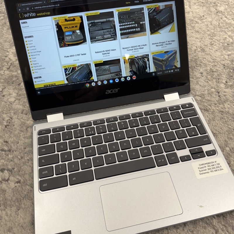 ACER - Spin 311 11.6” 2 in 1 Chromebook, 64 GB eMMC, Silver